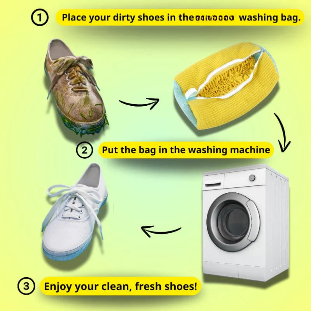 Premium Shoes Cleaning Bag | 1 + 1 FREE